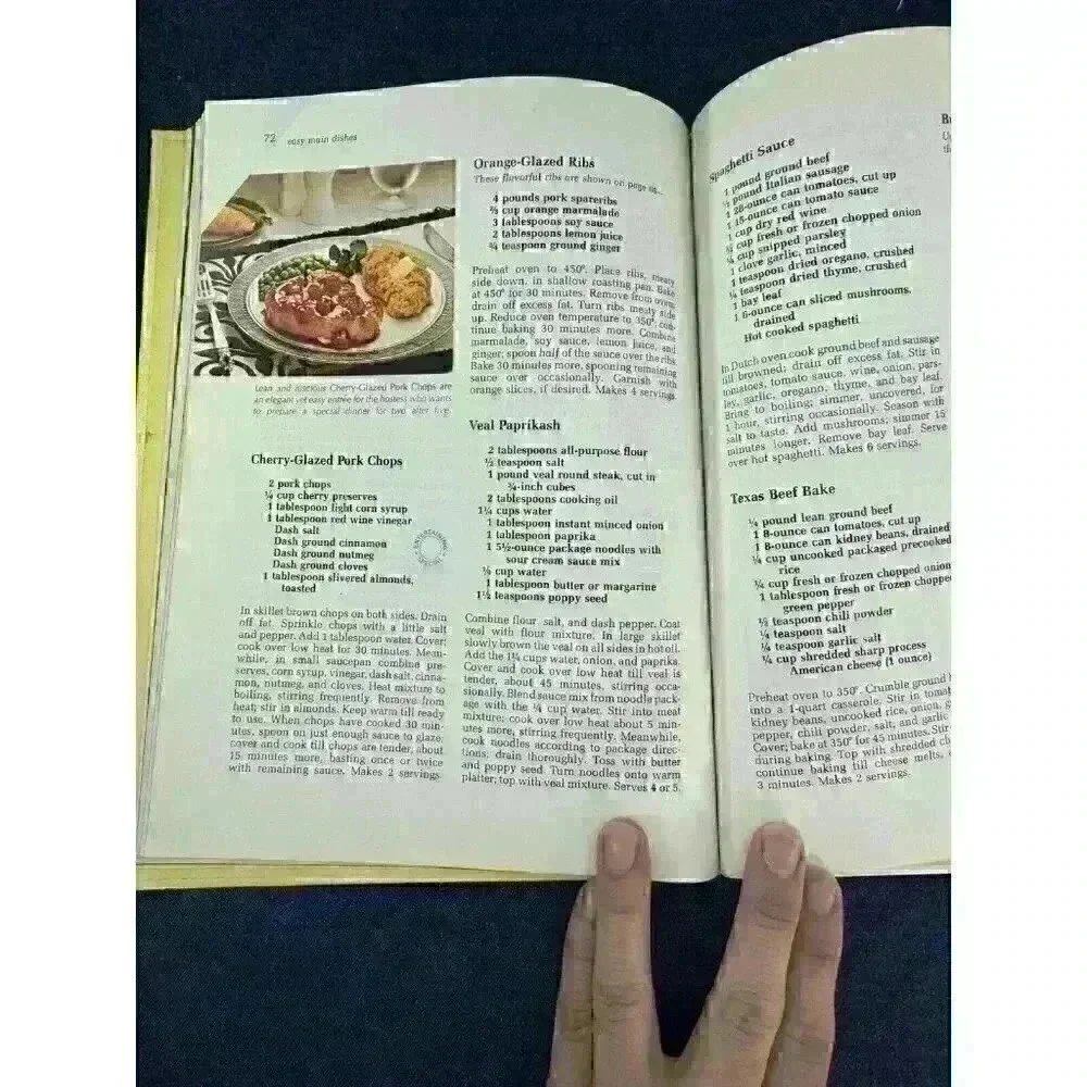 Vintage Better Homes and Gardens After Work Cook Book First Edition First‎ Print